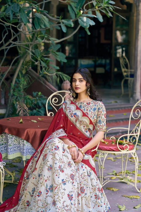 Pure Dolla Tusser Silk Chaniya Choli