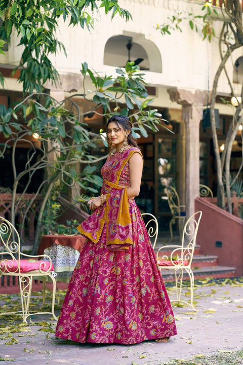 Pure Dolla Tusser Silk Chaniya Choli