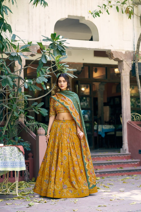 Pure Dolla Tusser Silk Chaniya Choli