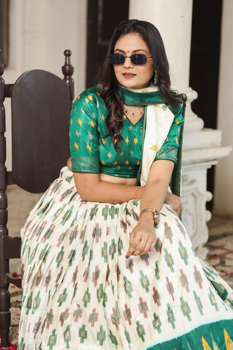 Pure Dolla Tusser Silk Chaniya Choli