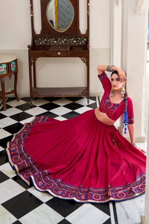 Pure Dolla Tusser Silk Chaniya Choli