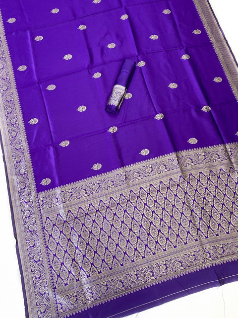Banarasi Soft Silk Saree with Gold Zari | Premium Traditional Saree
