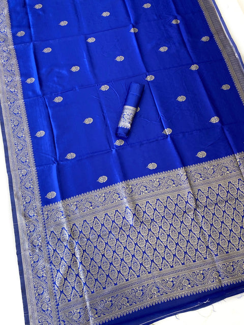 Banarasi Soft Silk Saree with Gold Zari | Premium Traditional Saree