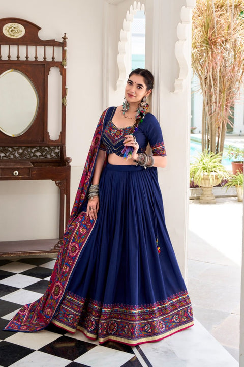 Pure Dolla Tusser Silk Chaniya Choli