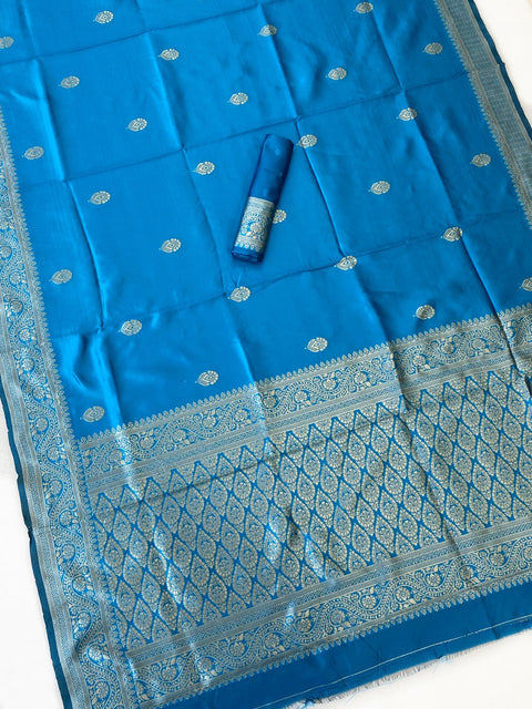 Banarasi Soft Silk Saree with Gold Zari | Premium Traditional Saree