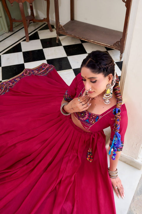 Pure Dolla Tusser Silk Chaniya Choli