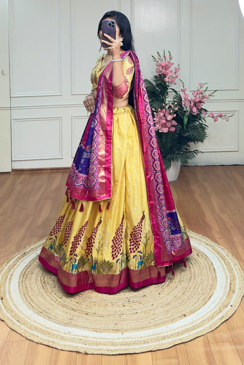 Pure Dolla Tusser Silk Chaniya Choli