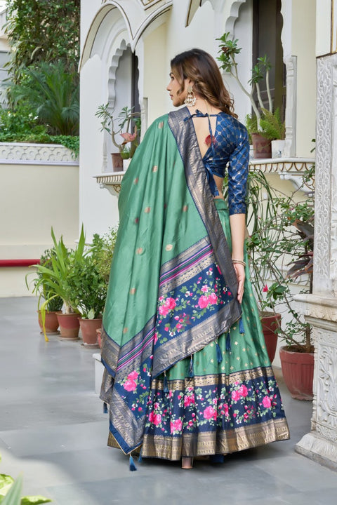 Pure Dolla Tusser Silk Chaniya Choli