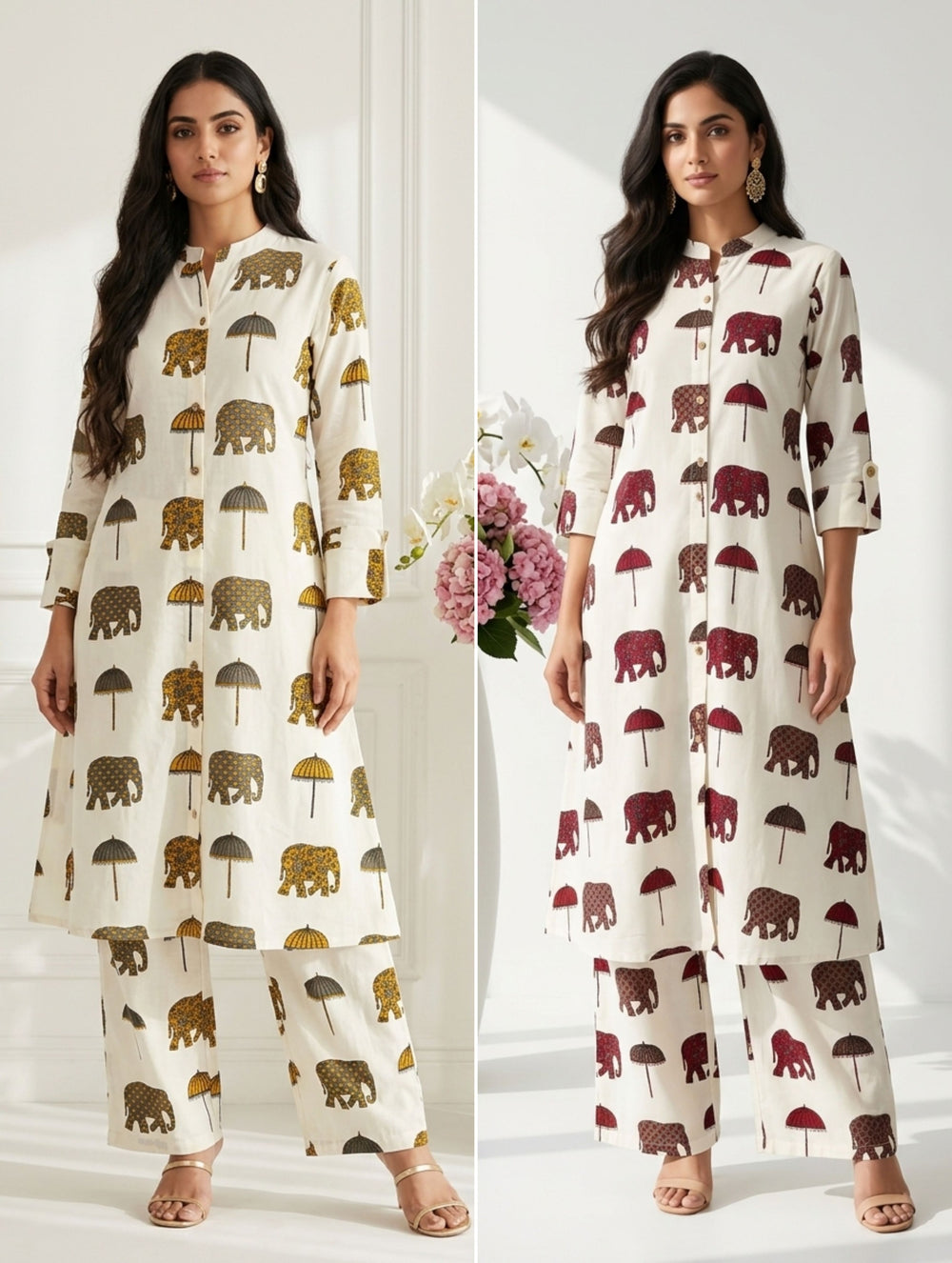 Trending Elephant Special Co-ord Set Collection