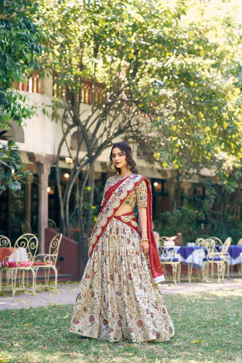 Pure Dolla Tusser Silk Chaniya Choli
