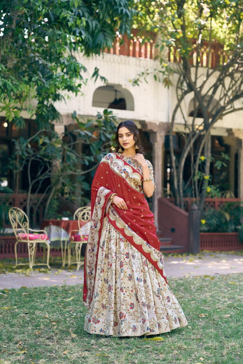 Pure Dolla Tusser Silk Chaniya Choli