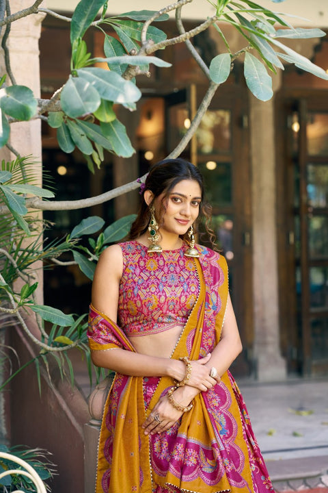 Pure Dolla Tusser Silk Chaniya Choli