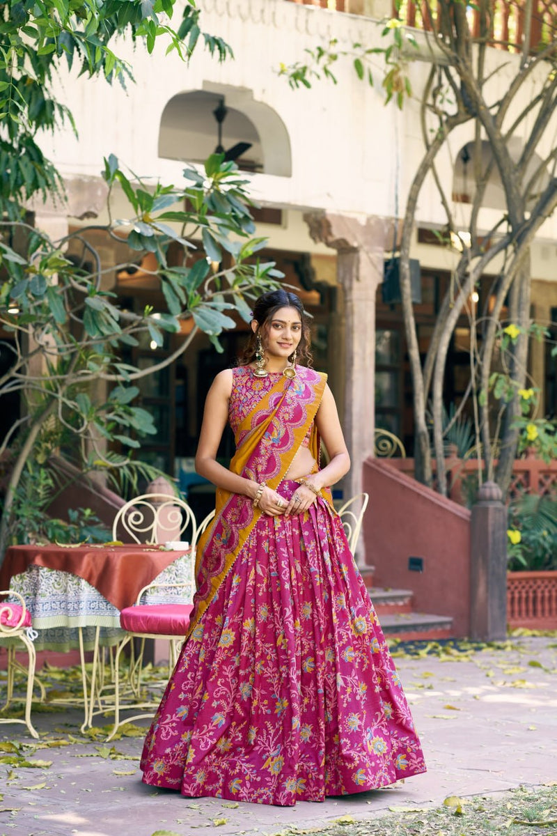 Pure Dolla Tusser Silk Chaniya Choli