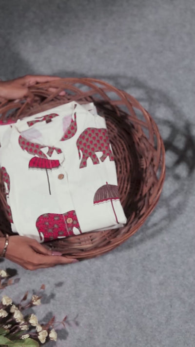 Trending Elephant Special Co-ord Set Collection