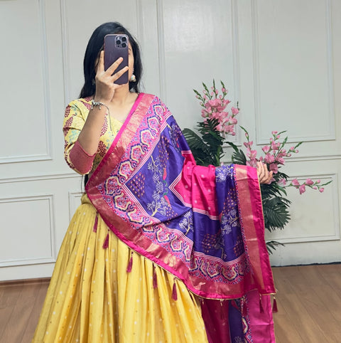 Pure Dolla Tusser Silk Chaniya Choli