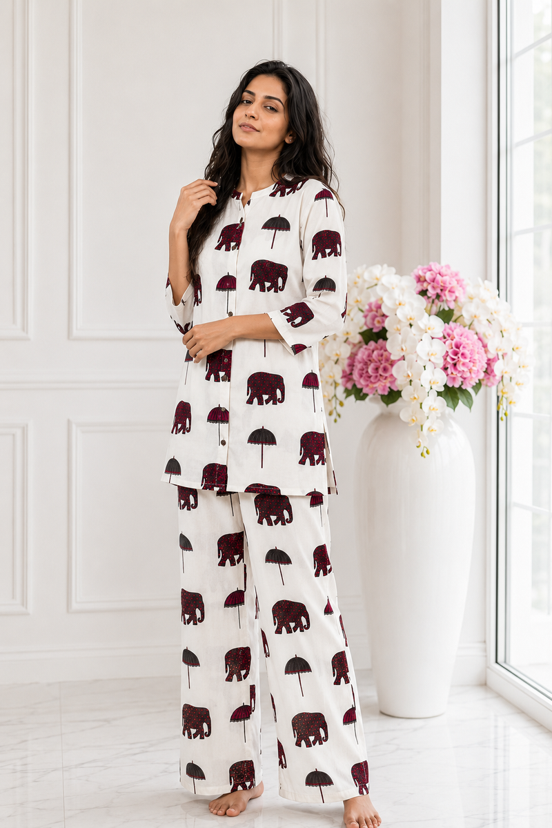 Trending Elephant Special Co-ord Set Collection