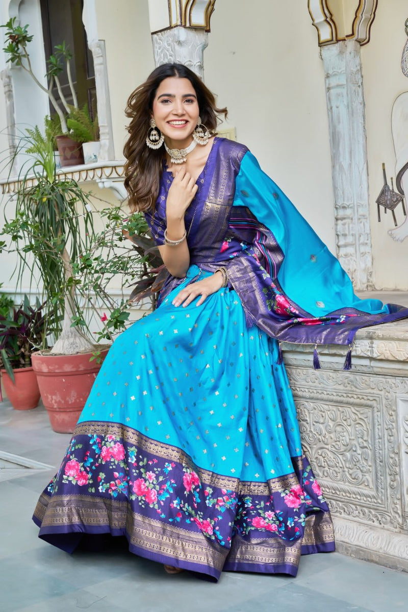 Pure Dolla Tusser Silk Chaniya Choli