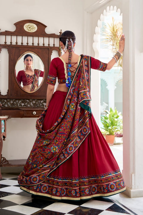 Pure Dolla Tusser Silk Chaniya Choli