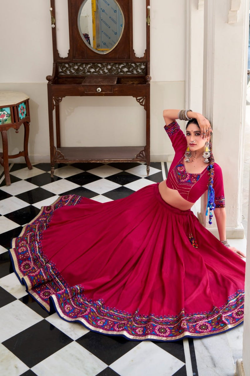 Pure Dolla Tusser Silk Chaniya Choli