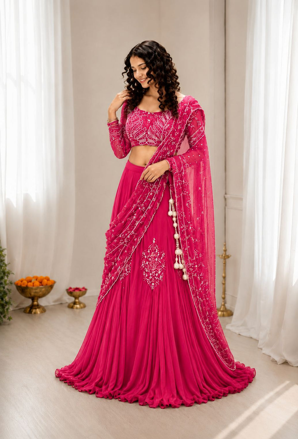 Mudra Royale Drape Lehenga Collection