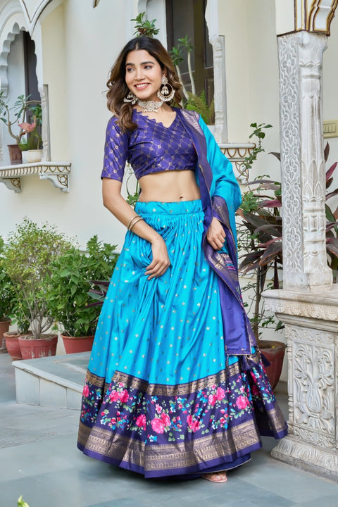Pure Dolla Tusser Silk Chaniya Choli