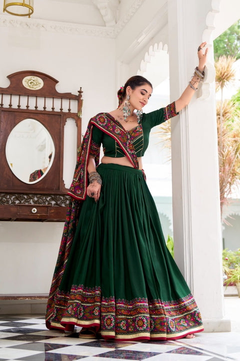 Pure Dolla Tusser Silk Chaniya Choli