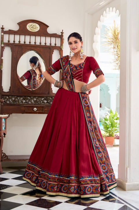 Pure Dolla Tusser Silk Chaniya Choli