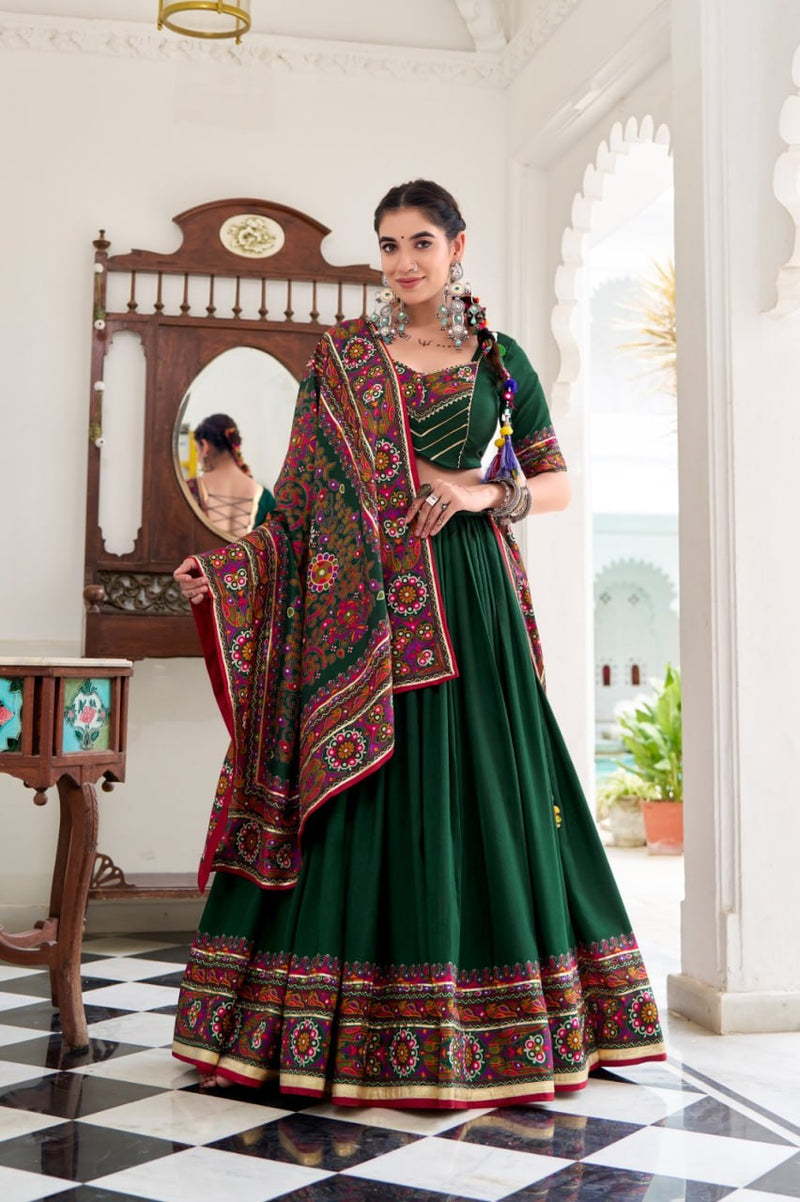 Pure Dolla Tusser Silk Chaniya Choli