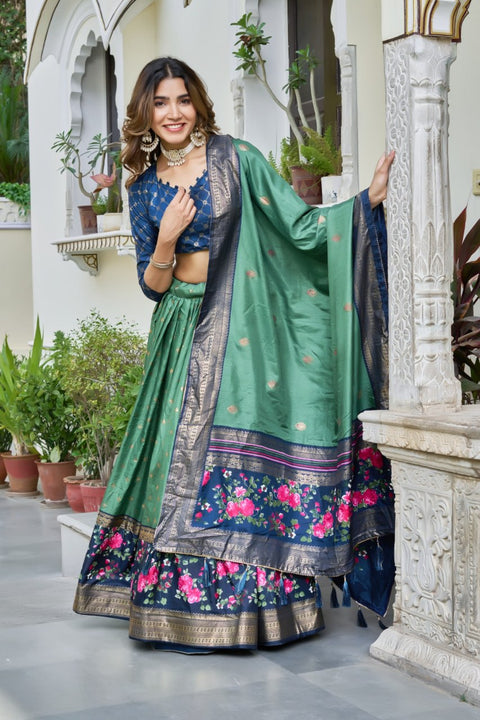 Pure Dolla Tusser Silk Chaniya Choli