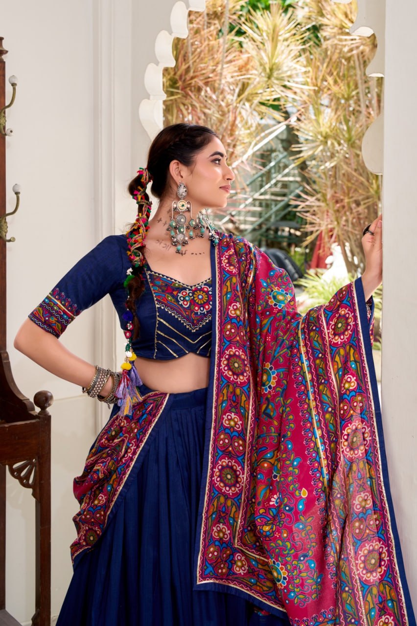 Pure Dolla Tusser Silk Chaniya Choli