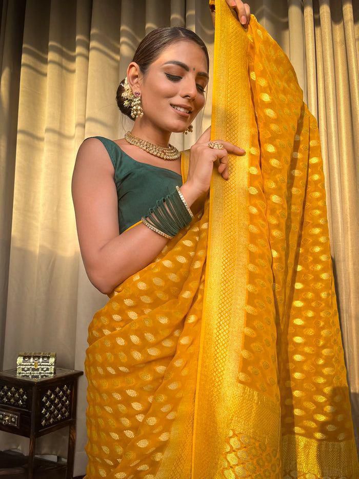 Premium Banarasi Silk Saree Collection