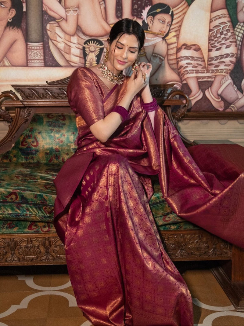 Premium Banarasi Silk Saree Collection